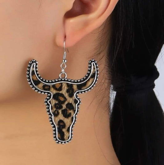 bull earrings