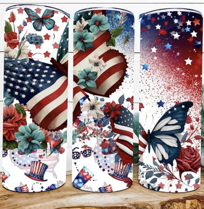 Patriotic Tumblers