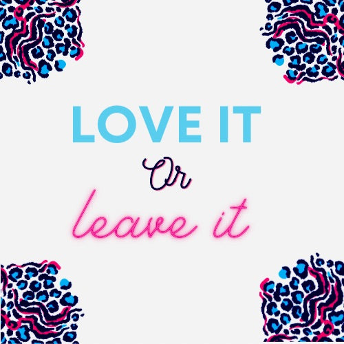 Love it or leave it-Tumbler